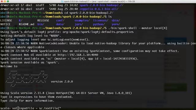 Spark - Hello World смотреть онлайн