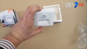 JazzWay PWS/R S8686 2W 4000K SENSOR / Встраиваемый светильник с датчиком движения
