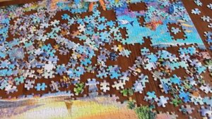 ☼Собираем пазл☼ ☼как быстро собрать пазл☼   ❤наше хобби❤