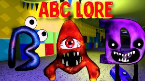 АЛФАВИТ заменил РАДУЖНЫХ ДРУЗЕЙ! ABC LoreBy RAINBOW FRIENDS ! [Roblox]