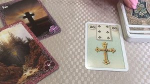 Карта Крест. Значения карт Ленорман