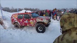 Зимний Джип-Триал очень непредсказуем