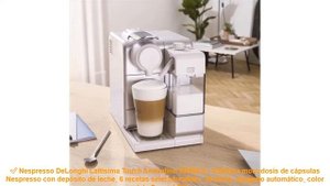 ✅ Nespresso DeLonghi Lattisima Touch Animation EN560.S - Cafetera monodosis de cápsulas Nespresso c
