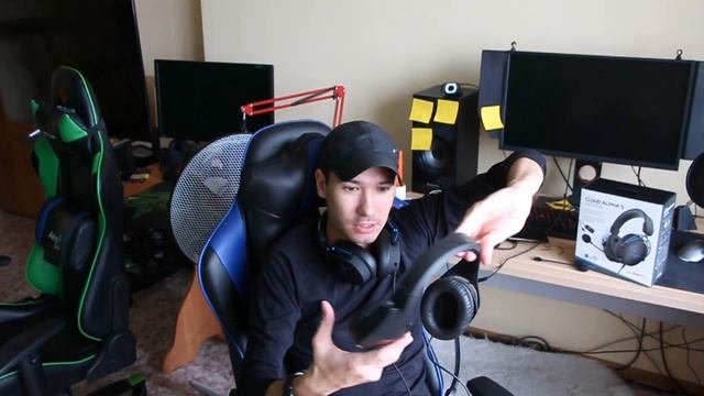 НАУШНИКИ С WH - HyperX Cloud Alpha S смотреть онлайн