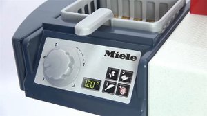 Детская кухня Klein Miele Распаковка кухни Игрушки звук гриль барбекю посуда Kid's Kitchen