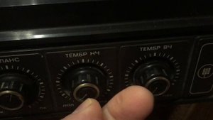 Стерео электрофон Вега-108, колонки 15 АС-408. Демонстрация работы.