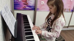 Старинная мелодия на фортепиано