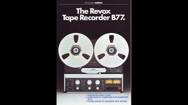 Revox B77 Tape Recorder BROCHURE смотреть онлайн
