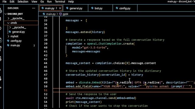 Add Chat GPT3 to Discord - FULL TUTORIAL смотреть онлайн