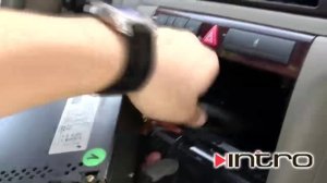 Как снять магнитолу AUDI A6