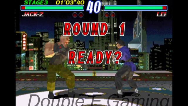Gun Jack with Law Best Moves Gameplay - Tekken 2 (Arcade Version) смотреть онлайн