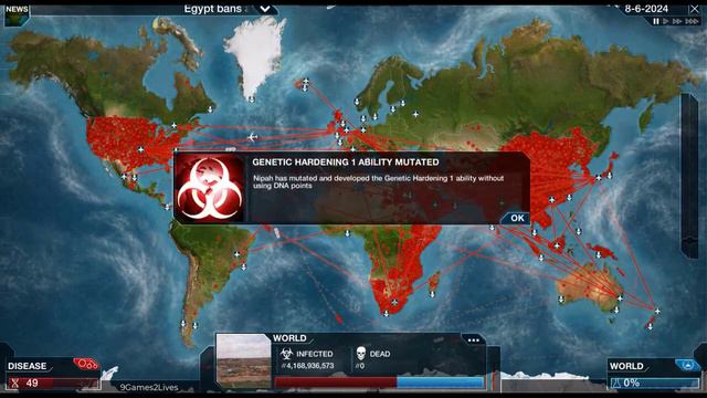 Plague Inc Evolved Nipah Virus