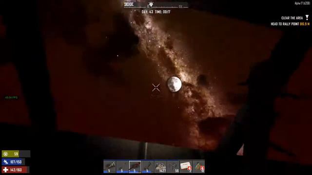132. 7 Days to Die. День 42. Фаза кровавой луны [20181211]
