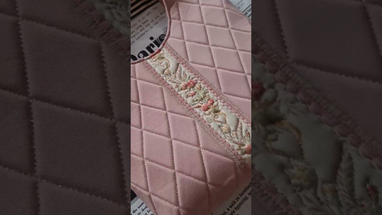 розовая джинсовая сумка #рукоделие #handmade #bag #сумка #сумкаручнойработы