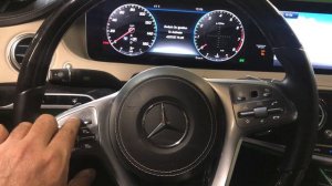 2019 2018 Mercedes S class S450 S550 S560 service reset