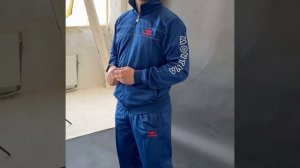 Мужской спортивный костюм Montana Sport синия Винтаж 90-х  Турция Спортивный костюм