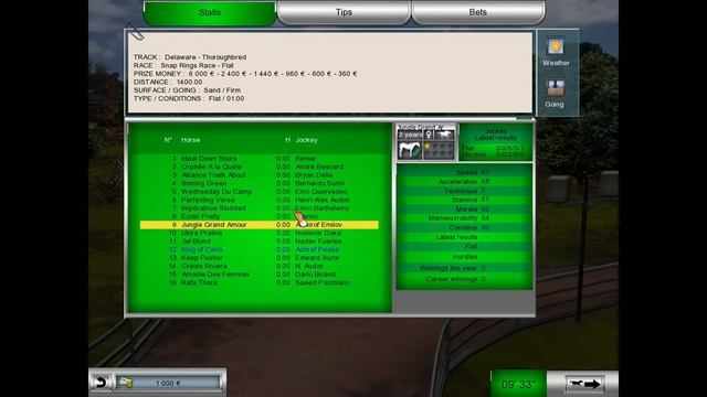 Horse Racing Manager 2 English - Harness Mode Gameplay (Day 13) смотреть онлайн