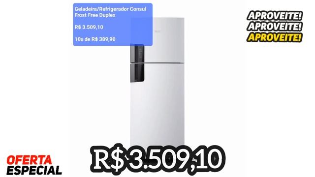 GELADEIRAS - OFERTAS MAGALU ?