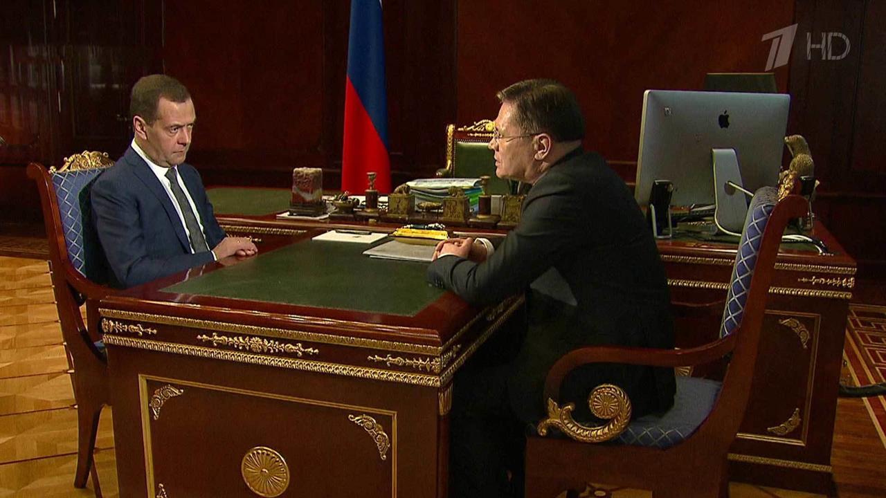 На встрече с Дмитрием Медведевым глава "Росатома" Алексей Лихачев рассказал об успехах госкорпорации