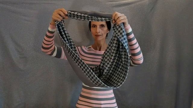 Бини и Чалма в комплекте со снудом. Вискозный трикотаж демисезон смотреть онлайн