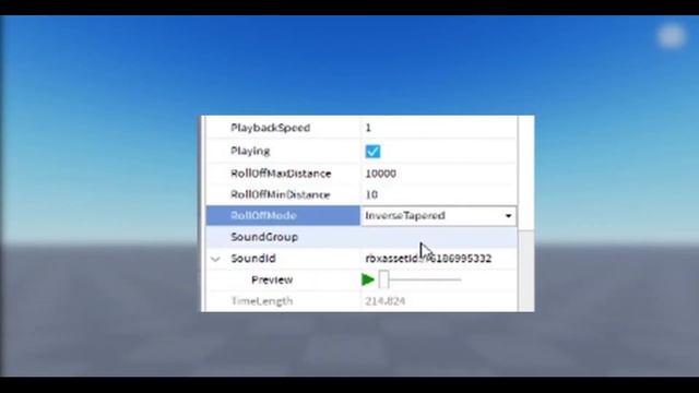 Roblox Studio - Audio/Sound roll off modes explained смотреть онлайн