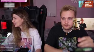 ДИНА БЛИН СМОТРИТ:Топ Моменты с Twitch | Ночь в Заброшенном Здании