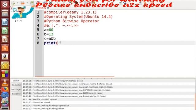 Python bitwise operator-part2-#8 смотреть онлайн