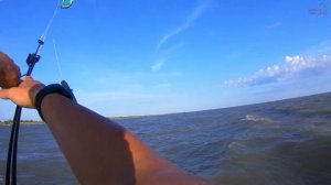 Дискотека 90-х. Нам море по колено. Кайтсерфинг на Ясенской переправе 08.06.21