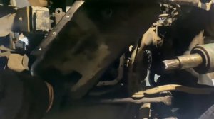 Снятие поддона Suzuki escudo TD01W G16A