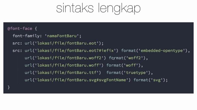 CSS3 : Font Face смотреть онлайн