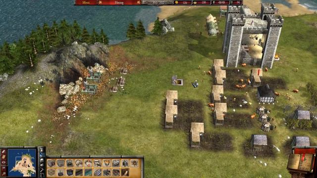 Stronghold 2 [HD] #071 Freies Bauen: Felseninsel смотреть онлайн