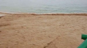 Селевой поток впадает в море