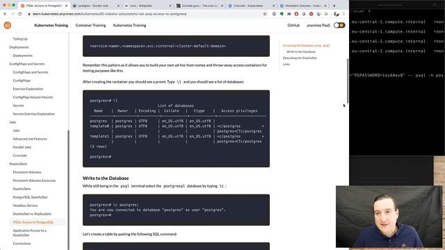 Kubernetes Training #54 | Kubernetes · StatefulSets – PSQL Access to Postgres смотреть онлайн