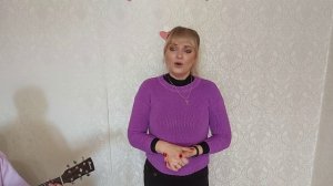 "Дочка с папой говорит". Кавер. Исполняет Юлия Земзюлина. Гитара Вадим Хусаинов.