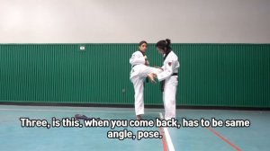 Taekwondo Yeop - chagi Explain and How to practice