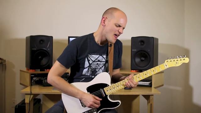 Ian Anderson Guitars 1950s style Broadcaster - Blues Improv by Micha Schellhaas смотреть онлайн