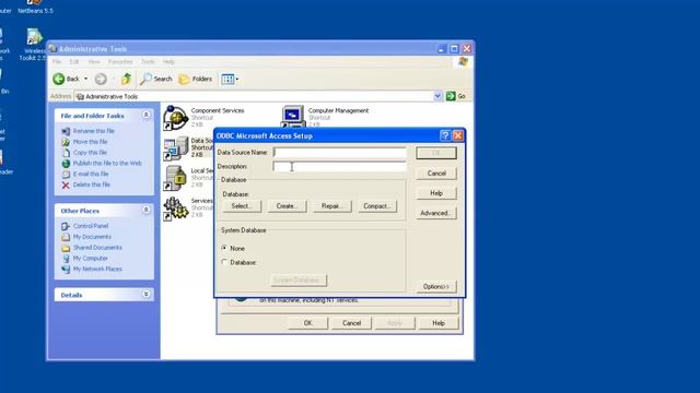 How to Create Data Source Name DSN for Access Database смотреть онлайн