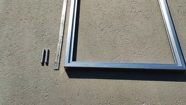 Калитка для самостоятельной сварки из Т-профиля смотреть онлайн