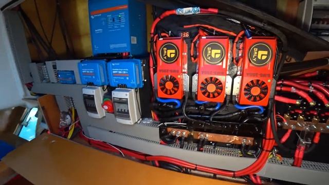 Апгрейд парусного катамарана. Электрика. Часть 2. смотреть онлайн