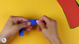 Olympics Crafts - Easy Origami Ring - Olympic Games Interlocking Rings