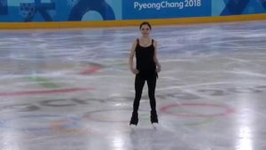 Олимпиада-2018. Евгения Медведева пародирует Алину Загитову