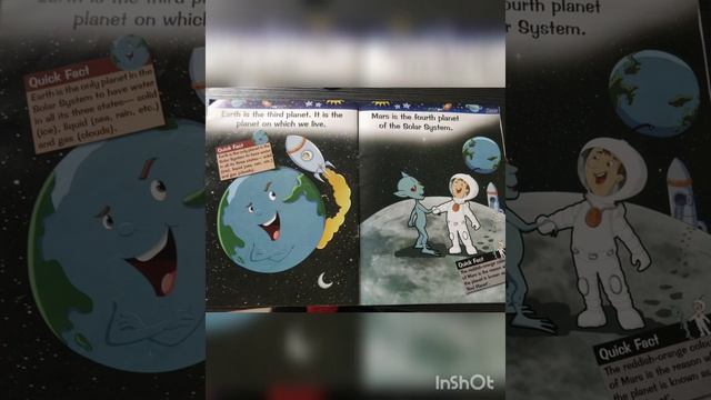 Kids book review - My knowledge book Spacebook