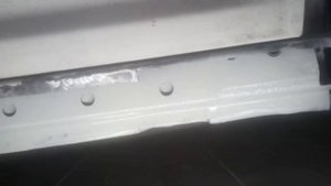 Замена порога VW Caddy