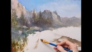 Сдержанная цветовая палитра | Художник Чупринов