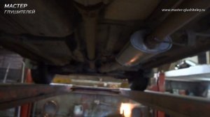 Замена штатного глушителя Ford Escape на глушитель из другого авто