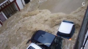 Flooding in Salies-de-Béarn, France, june 13, 2018 | Наводнение в Сали-де-Беарн, Франция, 13.06.201