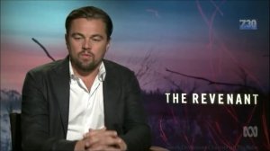 Leonardo DiCaprio "The Revenant" Interview with Leigh Sales on ABC