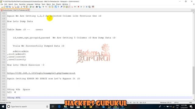 Web For Pentester -1 Sql Injection All Example's Solution Part -1