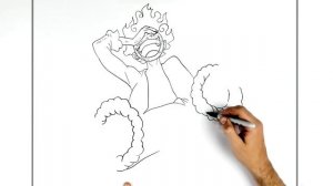 How To Draw Luffy Gear 5 | Step By Step | One Piece