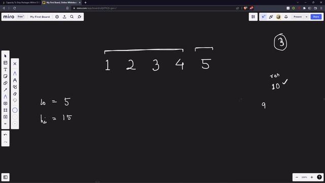 1011. Capacity To Ship Packages Within D Days - JAVA (Binary Search - Detailed explanation + coding смотреть онлайн
